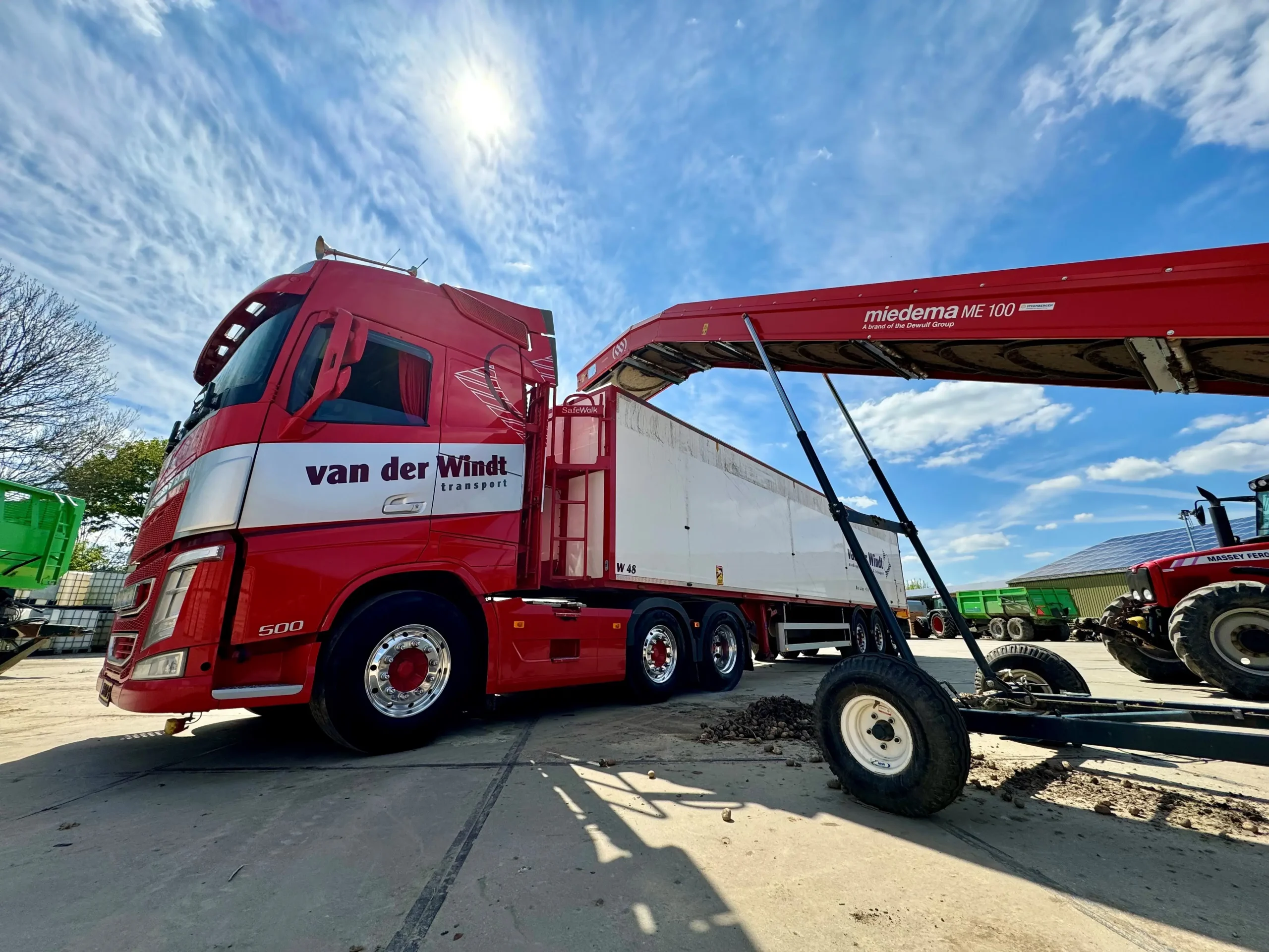 Compartimenten trailers